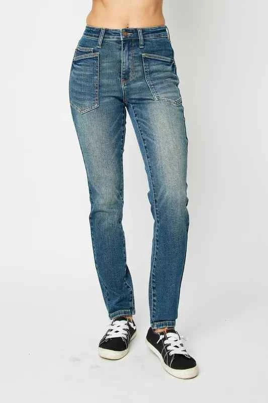 Judy Blue Full Size High Waist Skinny Jeans